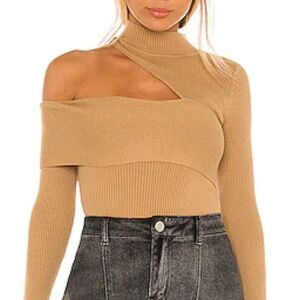 Revolve Kiera Sweater in Tan NBD